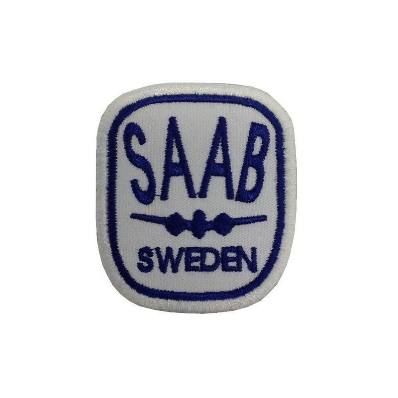 7X6 Saab 1969 2 Embroidered Patch Badge Applique Iron on