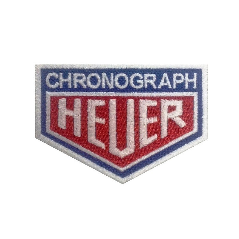 9X7 Chronograph Heuer Embroidered Patch Badge Applique Iron on