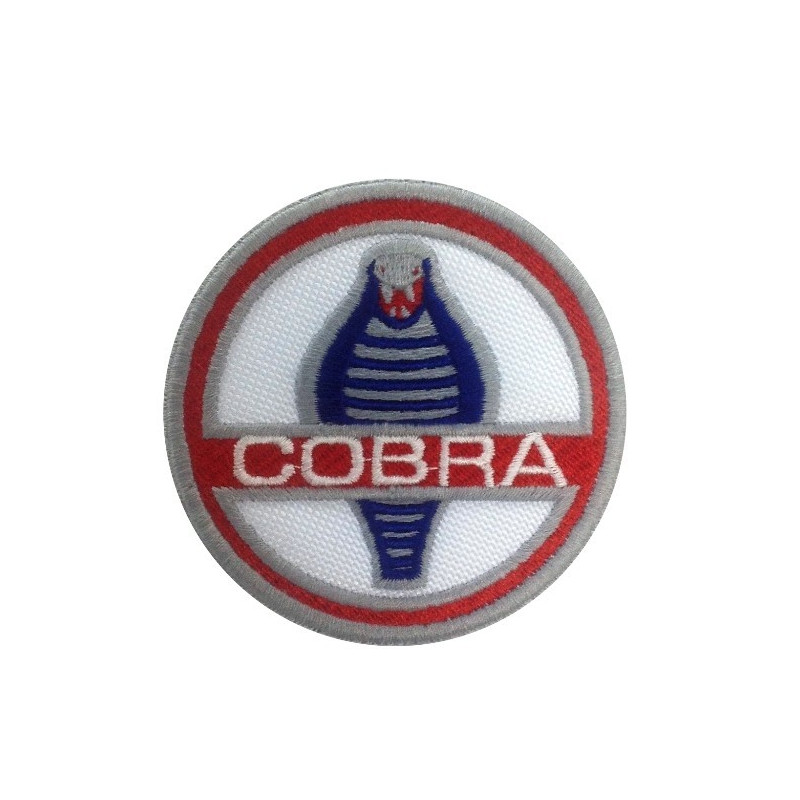 7X7 Ac Cobra Embroidered Patch Badge Applique Iron on