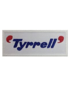 10X4 Tyrrell F1 Team Embroidered Patch Badge Applique Iron on
