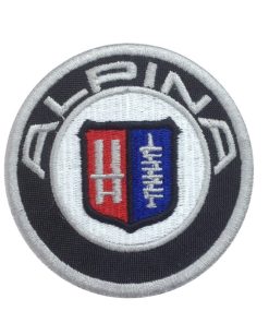 7X7 Bmw Alpina Embroidered Patch Badge Applique Iron on