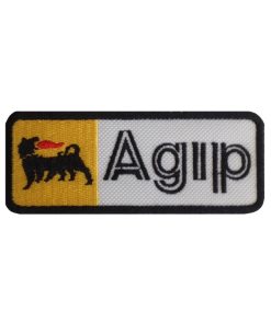 10X4 Agip Embroidered Patch Badge Applique Iron on