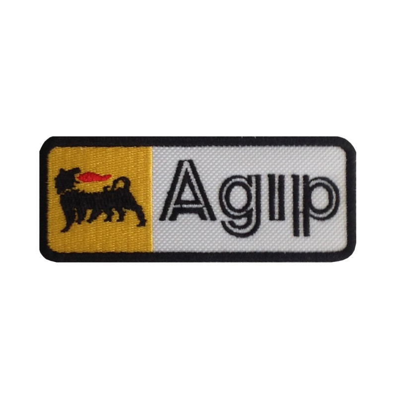 10X4 Agip Embroidered Patch Badge Applique Iron on