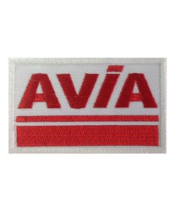 10X6 Avia Embroidered Patch Badge Applique Iron on