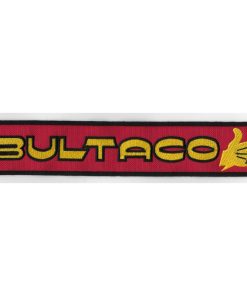 22X22 Bultaco Cemoto Made In Spain Embroidered Patch Badge Applique Iron on