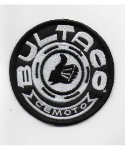 7X7 Bultaco Cemoto Made In Spain Grey Embroidered Patch Badge Applique Iron on
