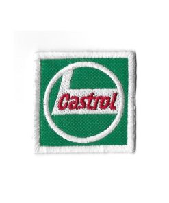 Embroidered Badge - Patch Sew On 50Mmx50Mm Castrol Embroidered Patch Badge Applique Iron on