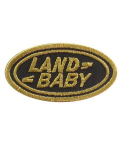 6X3 Land Rover Baby Embroidered Patch Badge Applique Iron on
