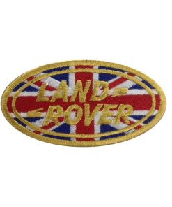 9X5 Land Rover Union Jack Embroidered Patch Badge Applique Iron on