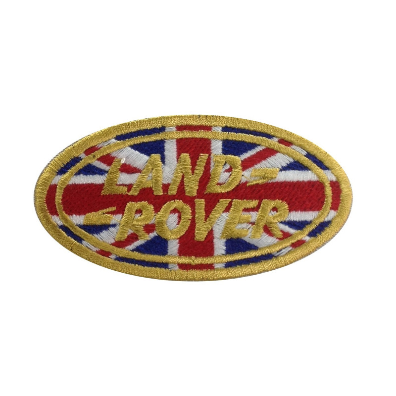 9X5 Land Rover Union Jack Embroidered Patch Badge Applique Iron on