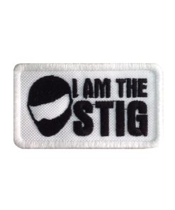 8X6 Im The Stig Embroidered Patch Badge Applique Iron on