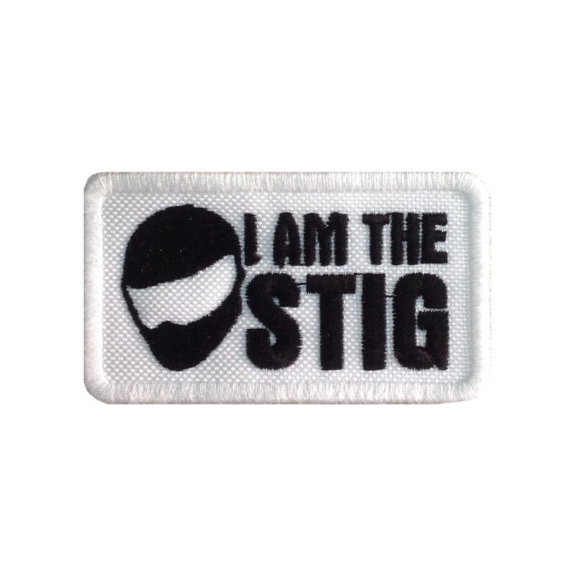 8X6 Im The Stig Embroidered Patch Badge Applique Iron on