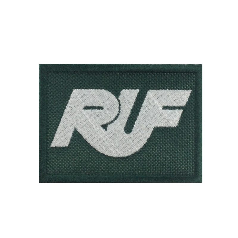 8X6 Ruf Embroidered Patch Badge Applique Iron on