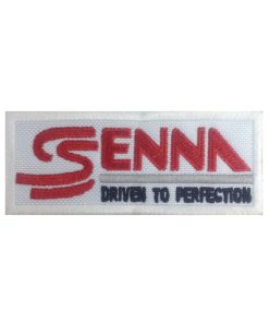 10X4 Senna - Driven To Perfection Embroidered Patch Badge Applique Iron on