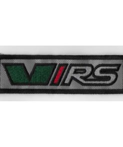 11X3 Skoda Motorsport V Embroidered Patch Badge Applique Iron on