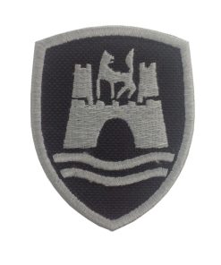 7X5 Vw Volkswagen Wolfsburg Grey Embroidered Patch Badge Applique Iron on