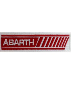 11X3 Abarth Embroidered Patch Badge Applique Iron on