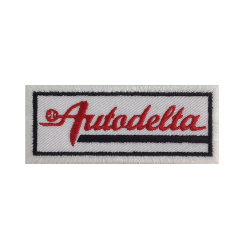 10X4 Autodelta Alfa Romeo Italy Embroidered Patch Badge Applique Iron on