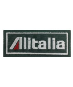 10X4 Alitalia Embroidered Patch Badge Applique Iron on