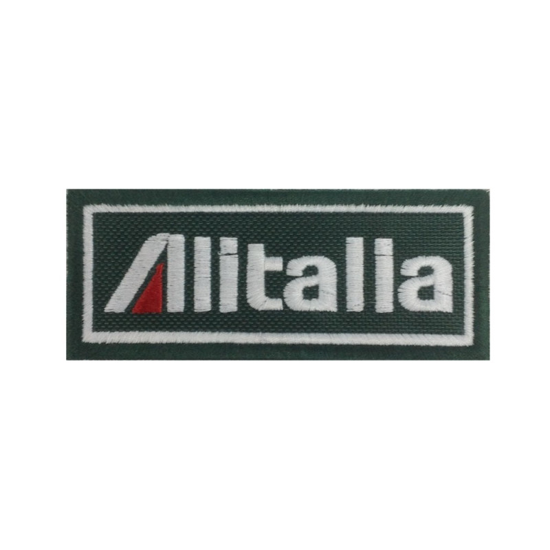 10X4 Alitalia Embroidered Patch Badge Applique Iron on