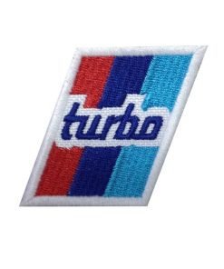 6X5 Bmw M Turbo Embroidered Patch Badge Applique Iron on