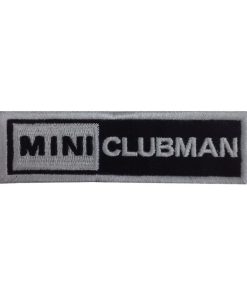 11X3 Mini Clubman Embroidered Patch Badge Applique Iron on