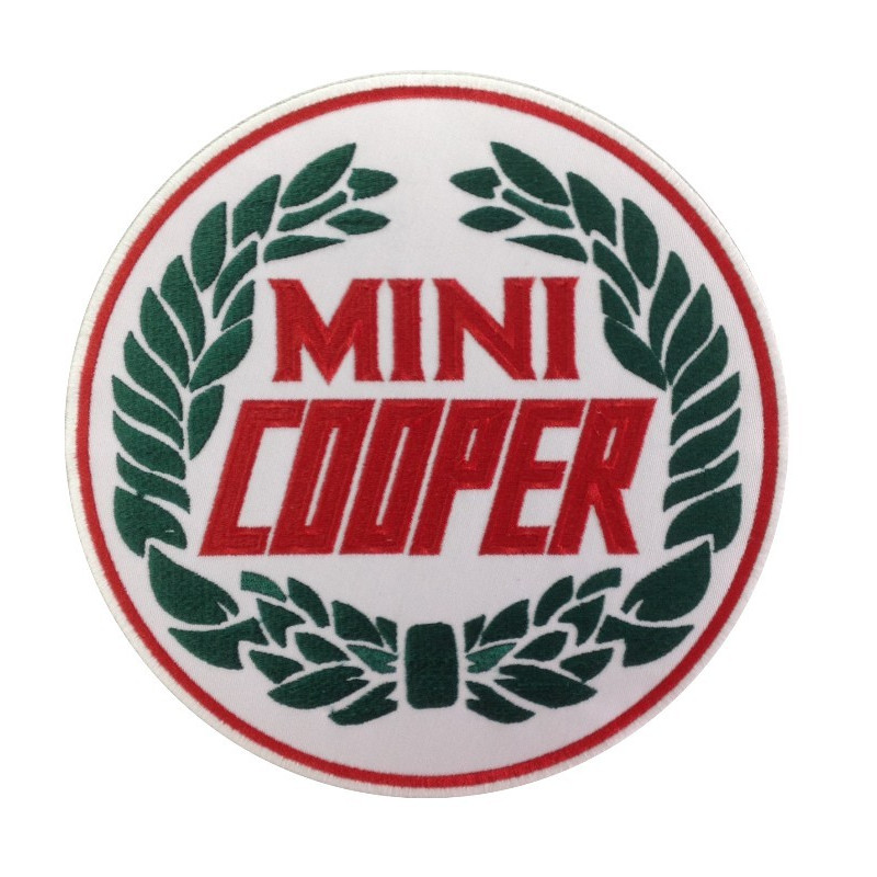 22X22 Mini Cooper Embroidered Patch Badge Applique Iron on