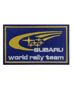 10X6 Subaru World Rally Team Embroidered Patch Badge Applique Iron on
