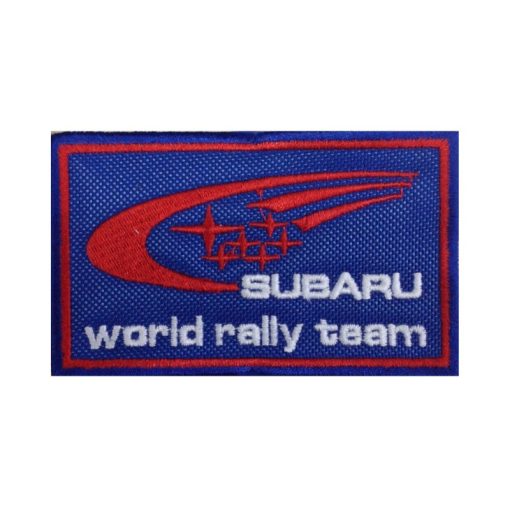 10X6 Subaru World Rally Team Embroidered Patch Badge Applique Iron on ...
