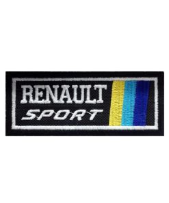 10X4 Renault Sport Embroidered Patch Badge Applique Iron on