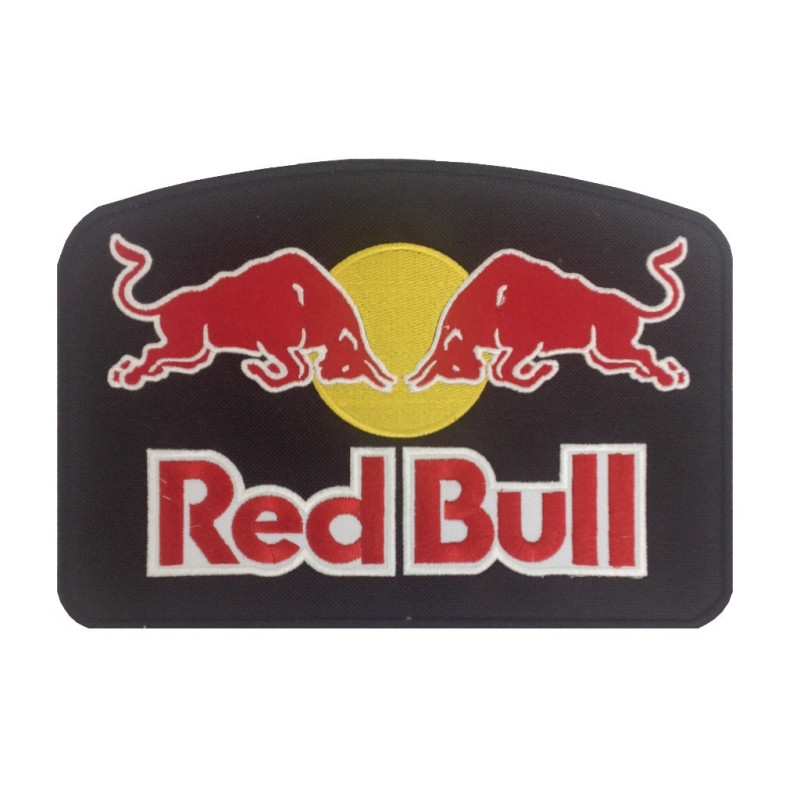 24X17 Red Bull Embroidered Patch Badge Applique Iron on