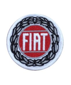 7X7 Fiat 1929 Logo Abarth 131 Embroidered Patch Badge Applique Iron on