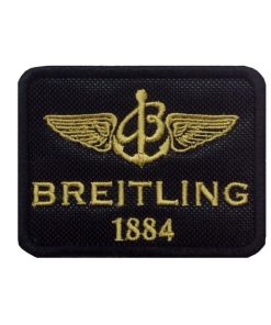 8X6 Breitling 1884 Embroidered Patch Badge Applique Iron on