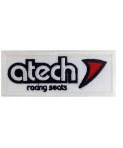 10X4 Atech Racing Seats Embroidered Patch Badge Applique Iron on