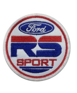 7X7 Ford Rs Sport Embroidered Patch Badge Applique Iron on