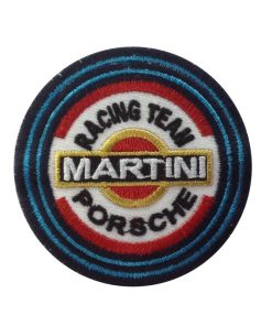 7X7 Porsche Martini Racing Team Embroidered Patch Badge Applique Iron on