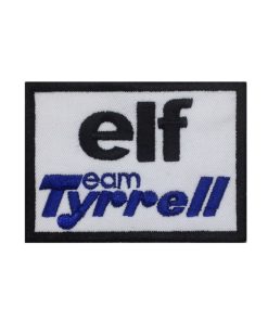 8X6 Team Elf Tyrrell Embroidered Patch Badge Applique Iron on