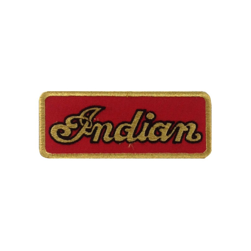 10X4 Indian Motorcycles Embroidered Patch Badge Applique Iron on