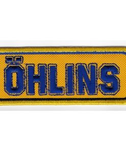 10X4 Ohlins Embroidered Patch Badge Applique Iron on