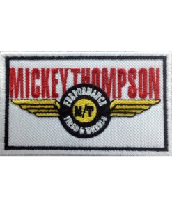 10X6 Mickey Thompson Tires And Wheels Embroidered Patch Badge Applique Iron on