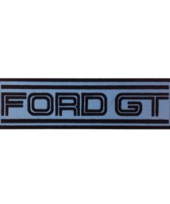 22X7 Ford Gt Blue Embroidered Patch Badge Applique Iron on