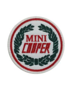 7X7 Mini Cooper Embroidered Patch Badge Applique Iron on