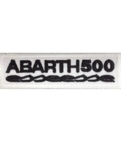 11X3 Abarth 500 Essesse Embroidered Patch Badge Applique Iron on