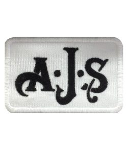 9X5 Ajs A J Stevens Co Ltd Embroidered Patch Badge Applique Iron on