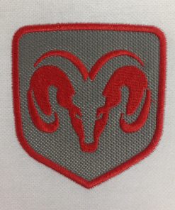 8X8 Dodge Embroidered Patch Badge Applique Iron on