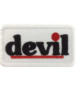 8X4 Devil Embroidered Patch Badge Applique Iron on