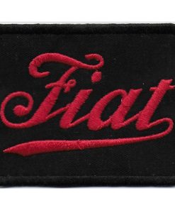 8X6 Fiat Embroidered Patch Badge Applique Iron on