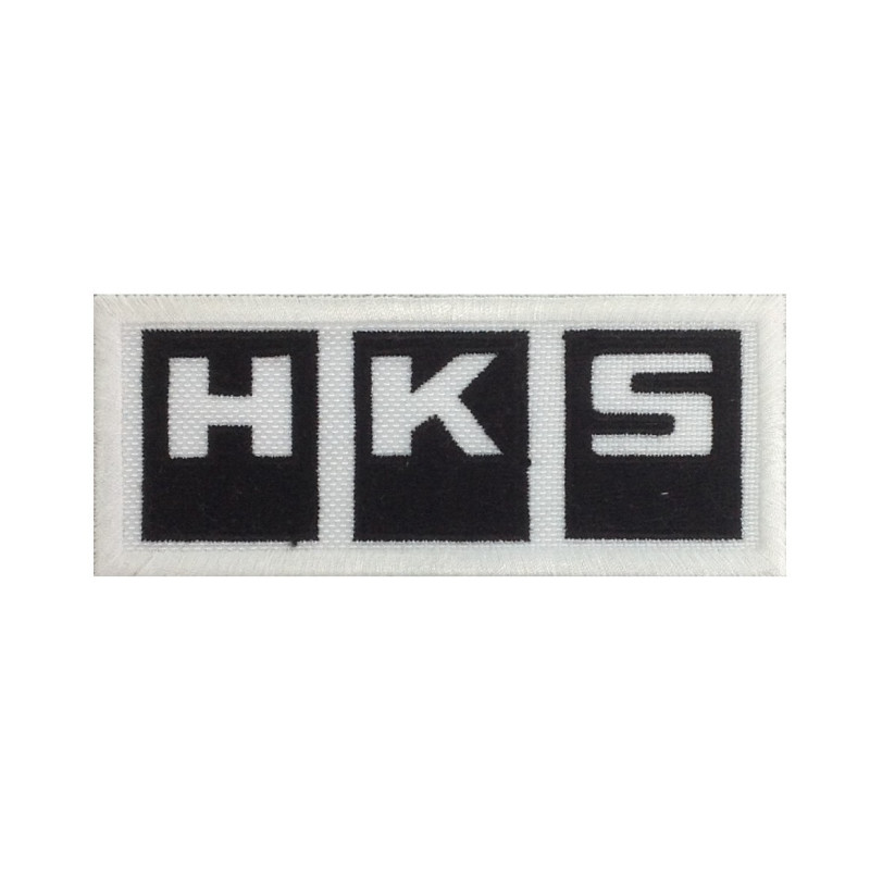 10X4 Hks Embroidered Patch Badge Applique Iron on