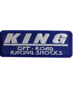10X4 King Off Road Racing Shocks Embroidered Patch Badge Applique Iron on
