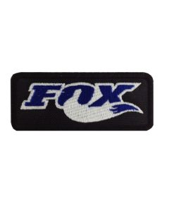 10X4 Fox Embroidered Patch Badge Applique Iron on